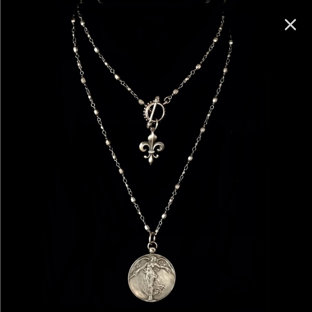 Gilly Peace Angel Chain Necklace